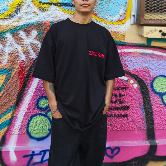 3D Nakış KATANA  Oversize Unisex Tshirt PREMİUM Limidet edition